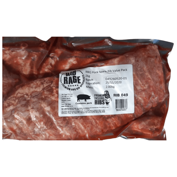 BBQ Pork Spare Rib 2Kg Pack - Image 2