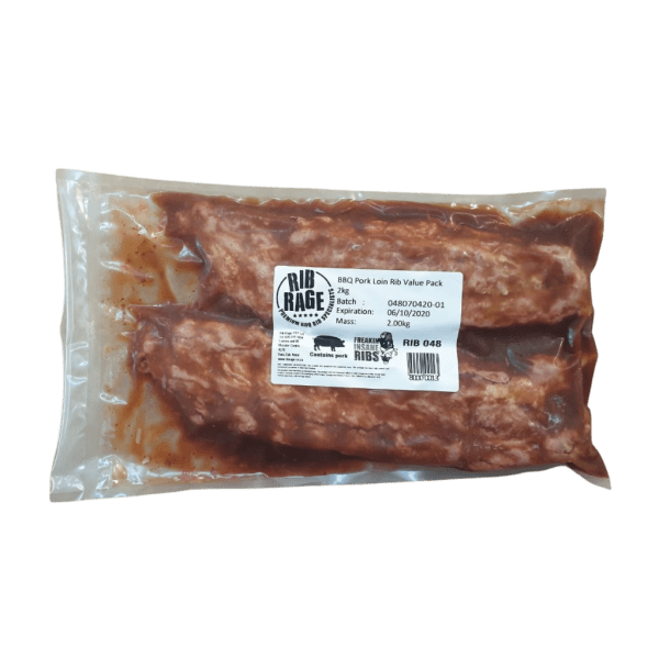 BBQ Pork Loin Rib 2Kg Pack - Image 2