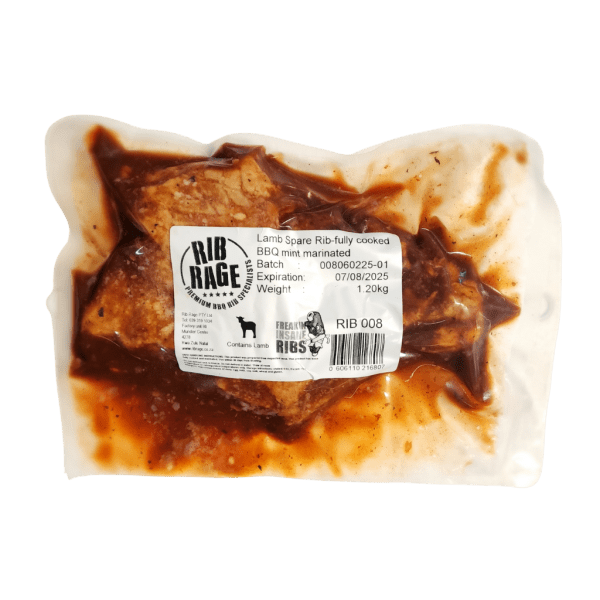 BBQ Mint Lamb Spare Rib 1.2kg - Image 2