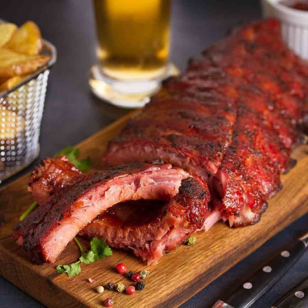 BBQ Pork Loin Rib Retail Pack 800g