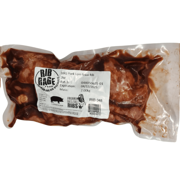 BBQ Pork Braai Ribs 2kg pack - Image 2